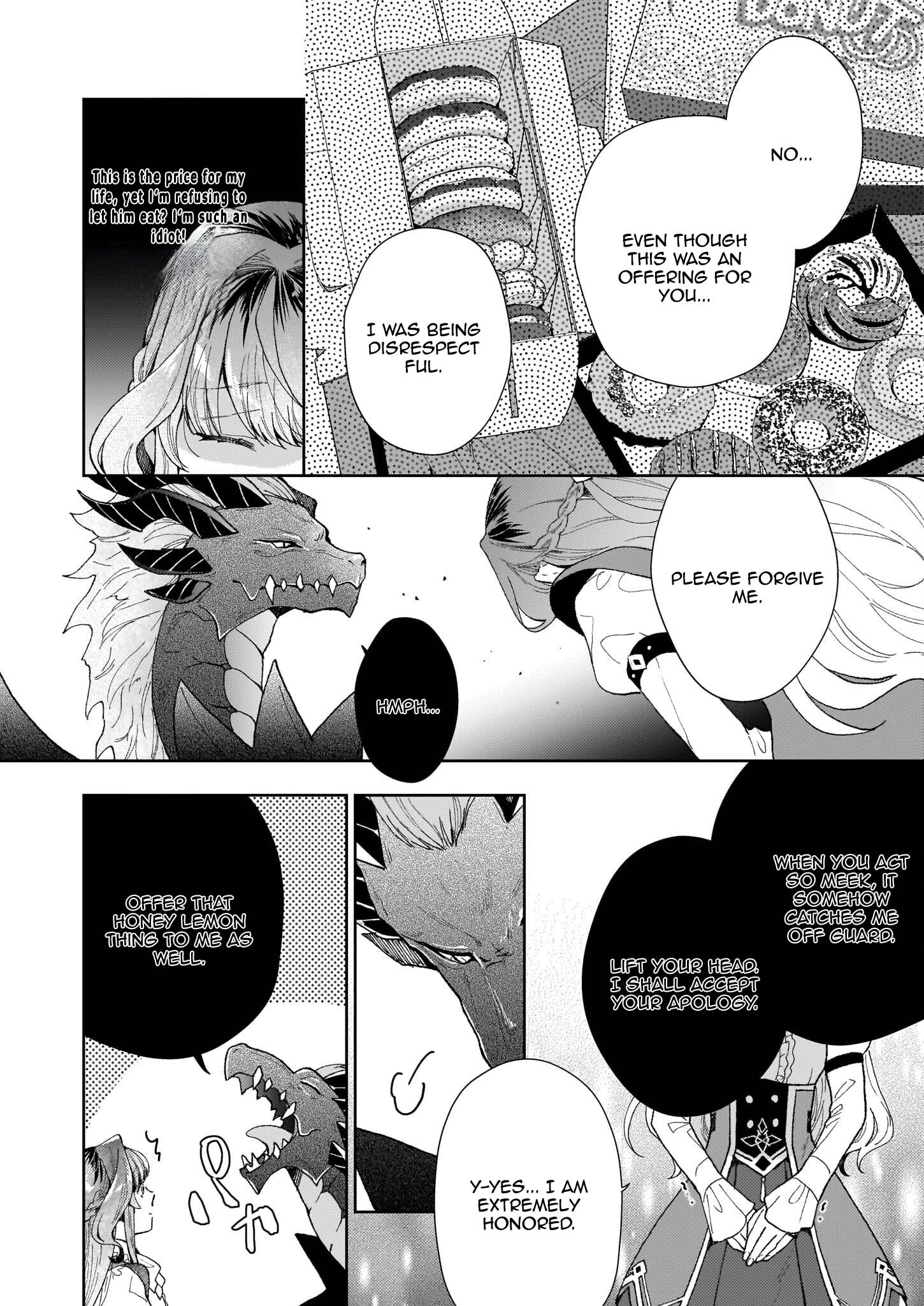 The Abandoned Sacrifice Feeds a Dark Dragon with Her "Delivery" Skill Chapter 3 - page 24